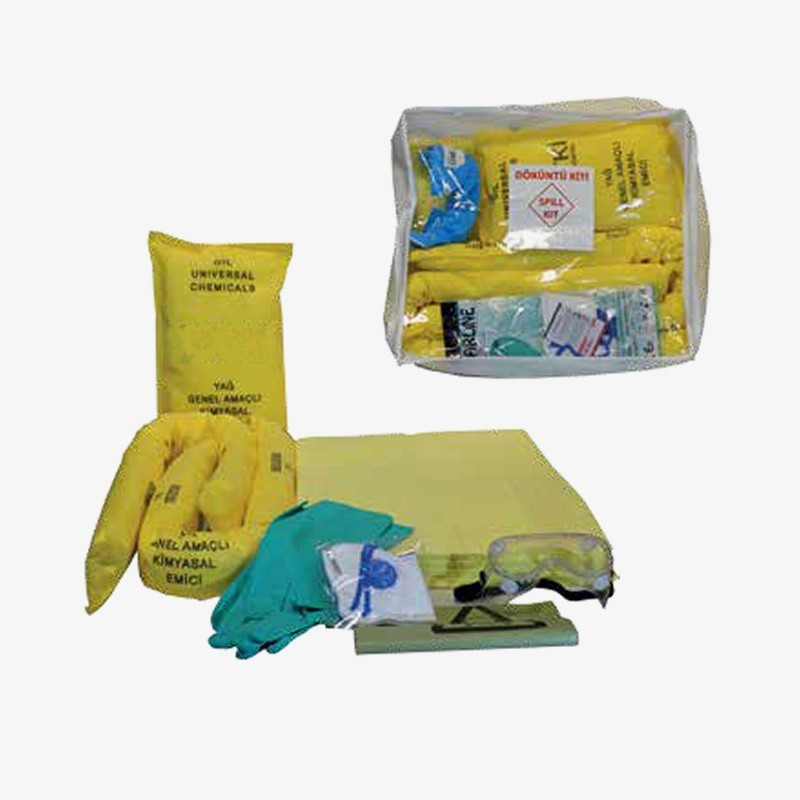 Kimyasal Döküntü Kiti Çantalı Kimyasal Döküntü Kiti Çantalı