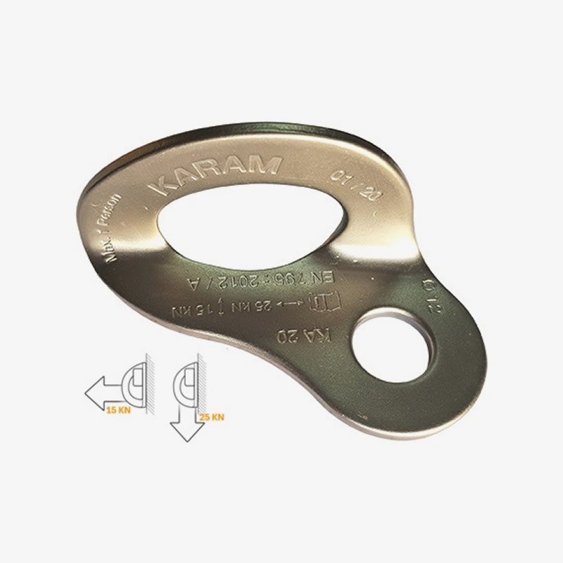 KA20 Ankraj Kulağı 12'lik Paslanmaz 3 mm KA20 Ankraj Kulağı 12'lik Paslanmaz 3 mm